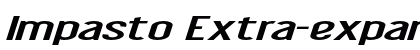 Impasto Extra-expanded Italic Preview