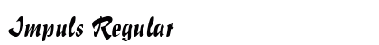 Impuls Regular font free download