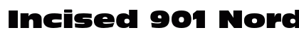 Incised 901 Nord font free download