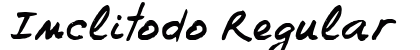 Inclitodo Regular Font Inclitodo Regular Font Preview