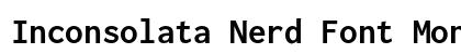 Inconsolata Nerd Font Mono Bold preview Inconsolata Nerd Font Mono Bold preview