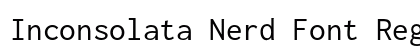 Inconsolata Nerd Font Regular font free download