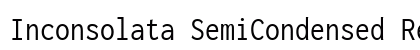 Inconsolata SemiCondensed Regular font free download