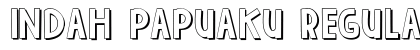 INDAH PAPUAKU Regular Font Preview