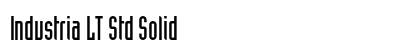 Industria LT Std Solid Preview