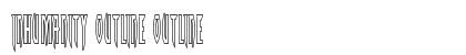 Inhumanity Outline Outline font free download