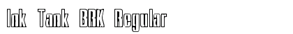 Ink Tank BRK Regular font free download