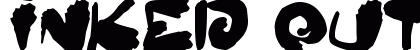 Inked Out Regular font free download