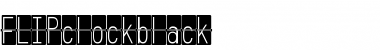 FLIPclockBlack Regular Font