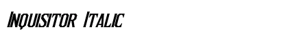Inquisitor Italic preview