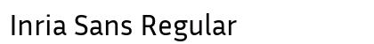 Inria Sans Regular Preview