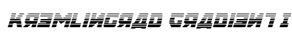 Kremlingrad Gradient Italic Italic font free download