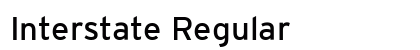 Interstate Regular Preview