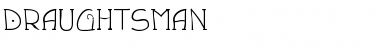 Draughtsman Normal Font