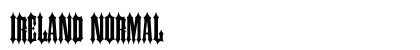 Ireland Normal font free download