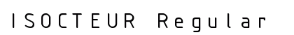 ISOCTEUR Regular Preview