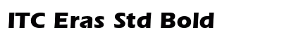 ITC Eras Std Bold Preview