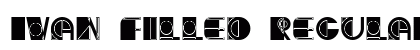Ivan Filled Regular font free download