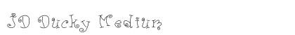 JD Ducky Medium font free download