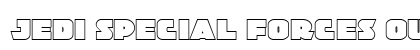 Jedi Special Forces Outline Regular font free download