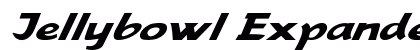 Jellybowl Expanded Italic Preview