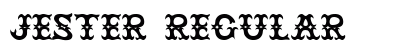 Jester Regular font free download