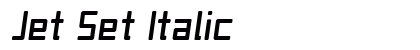 Jet Set Italic preview