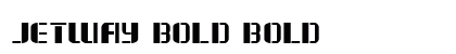 Jetway Bold Bold Font Preview