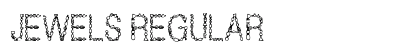 Jewels Regular Font Preview