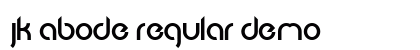 JK Abode Regular Demo Font Preview