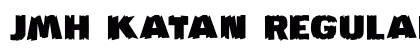 JMH KATAN Regular font free download