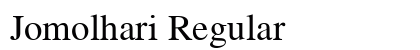 Jomolhari Regular preview