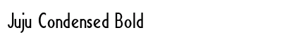 Juju Condensed Bold Preview