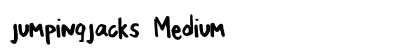 jumpingjacks Medium font free download