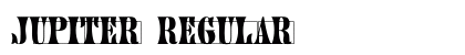 Jupiter Regular font free download