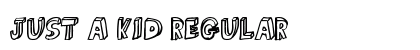 just a kid Regular font free download