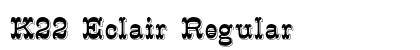 K22 Eclair Regular font free download