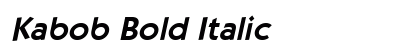 Kabob Bold Italic Preview