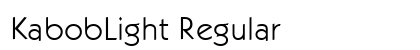 KabobLight Regular Preview