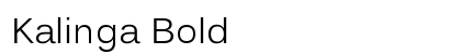Kalinga Bold Font Kalinga Bold Font Preview