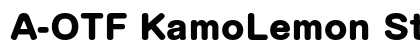 A-OTF KamoLemon Std H Preview