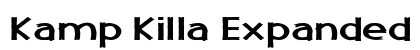 Kamp Killa Expanded Bold Preview