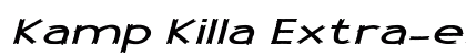 Kamp Killa Extra-expanded Italic Preview