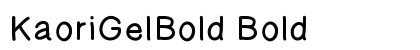 KaoriGelBold Bold