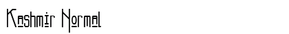 Kashmir Normal Font Kashmir Normal Font Preview