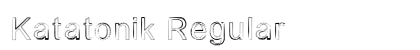 Katatonik Regular font free download