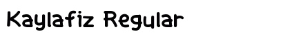 Kaylafiz Regular Font Kaylafiz Regular Font Preview