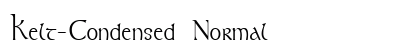 Kelt-Condensed Normal Preview