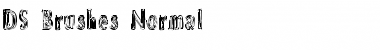 DS Brushes Normal Font