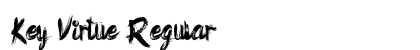 Key Virtue Regular Font Preview